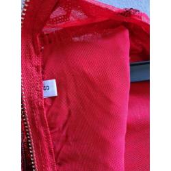 rode pailletten jurk maat S
