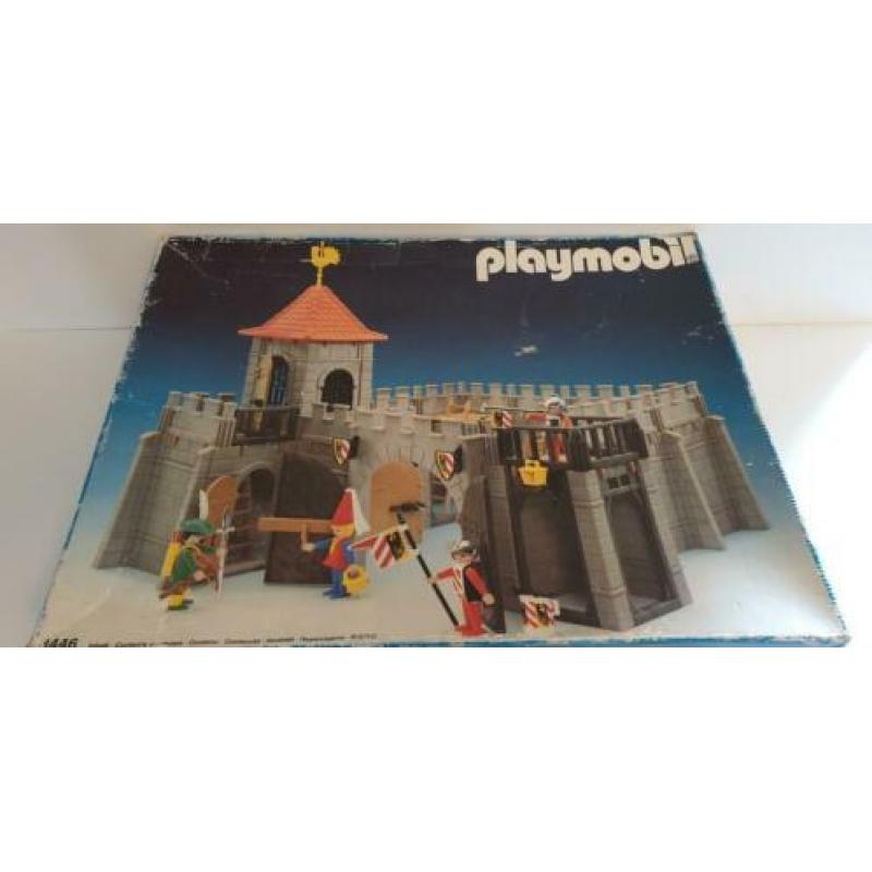 Vintage playmobil set 3446 de burgt