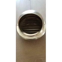 Bolrooster RVS Ventwell 125mm