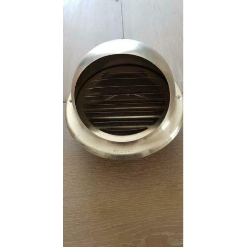 Bolrooster RVS Ventwell 125mm