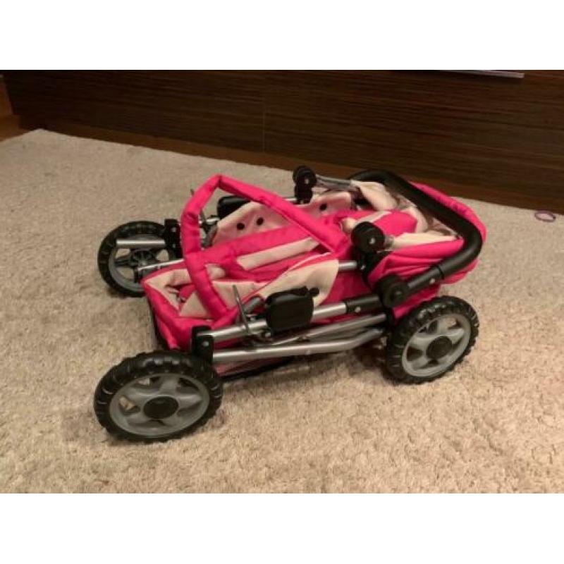Poppen kinderwagen