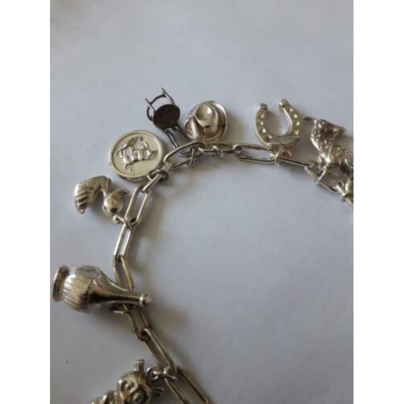 Zilveren bedelarmband