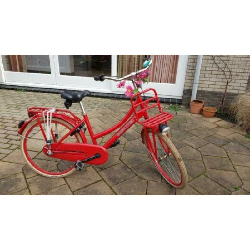 Rode kinder fiets 24 inch