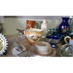 Aardewerk porselein delft blauw enz