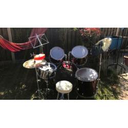 Pearl drumstel forum series rood