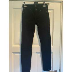 Zwarte ribbroek citizens of Humanity maat 28