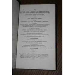 J.L. Mosheim - An Ecclesiastical History Vol. V 1811, London