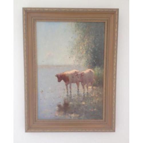 Schilderij diverse oud en nieuwe schilderijen kunst objecten