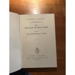 6 delige boeken serie uit 1948-1954 van Churchill