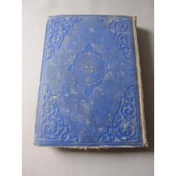 antiek boek Boek 'Donkere Dagen' uit 1884 (!)