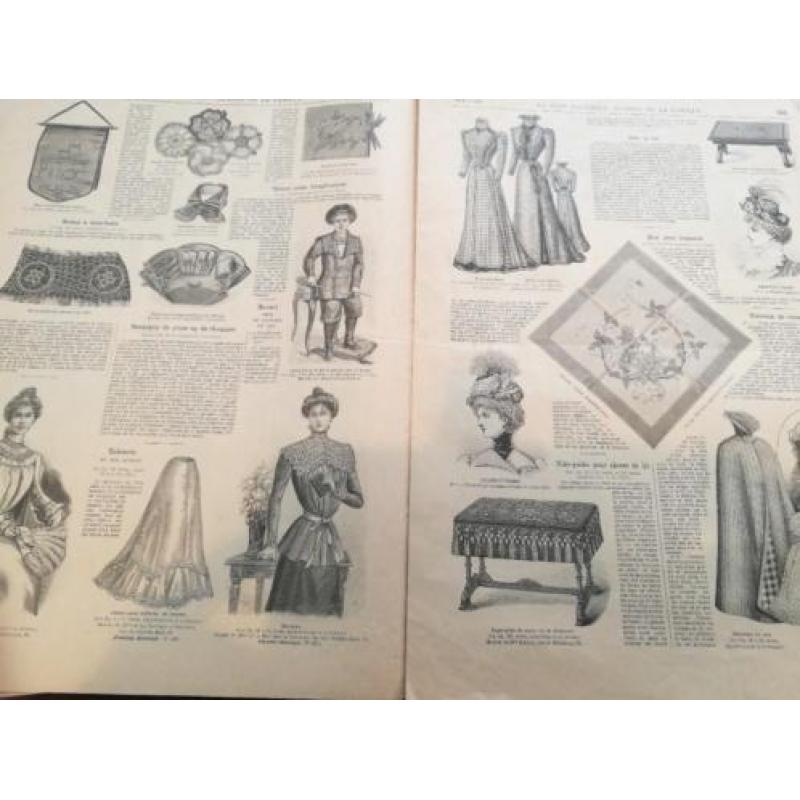 Modemagazines uit 19e eeuw