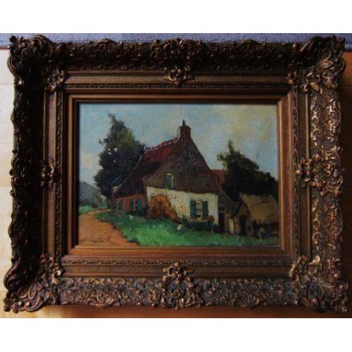 == Joop Kropff 1893-1979==boerderij in landschap==