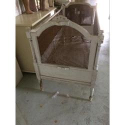 Brocante oud kinderledikant