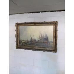 Schilderij diverse oud en nieuwe schilderijen kunst objecten