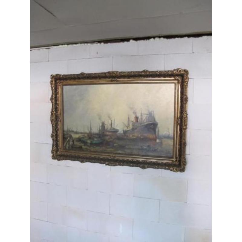 Schilderij diverse oud en nieuwe schilderijen kunst objecten