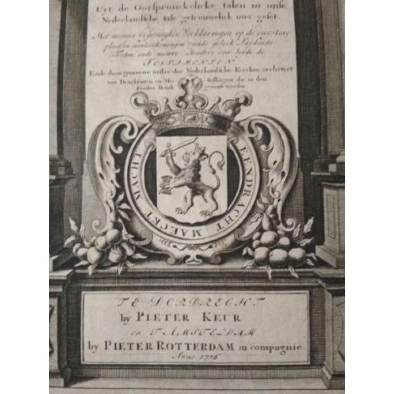Statenbijbel, Pieter- Keurbijbel uit 1716
