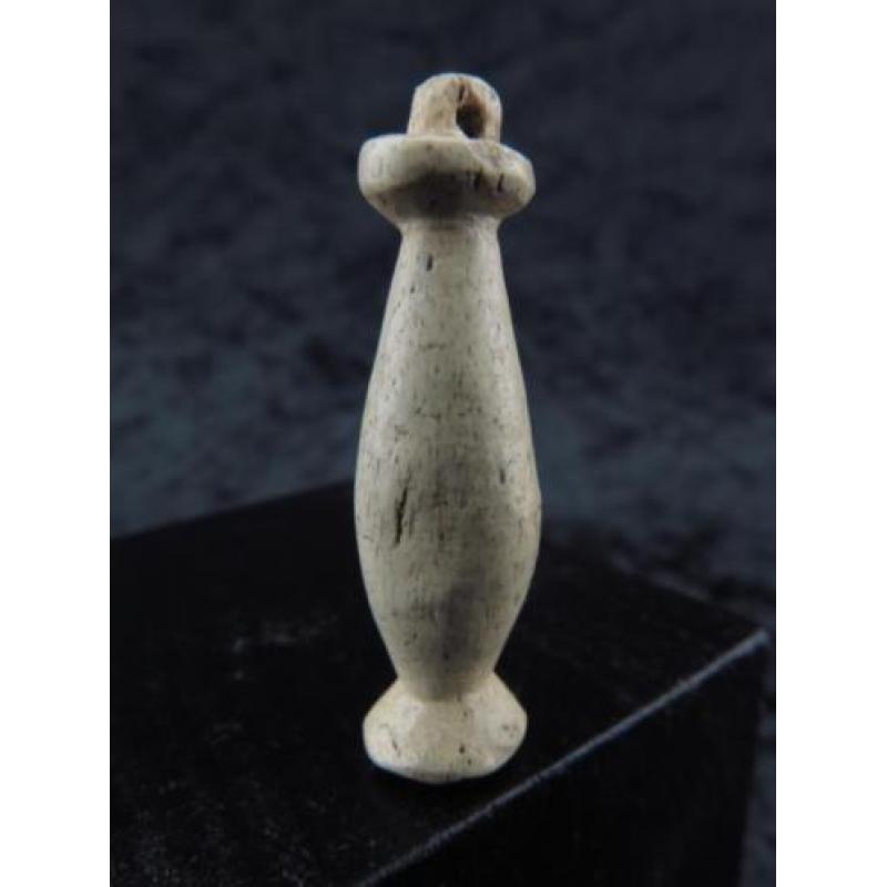 Egyptian bone pillar amulet