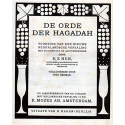 De Orde der Hagadah (1928 1e dr.)