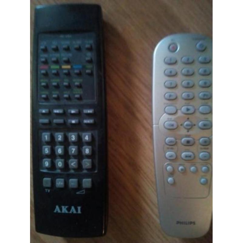 Akai kleine televisie voor op bv kinderkamer of caravan