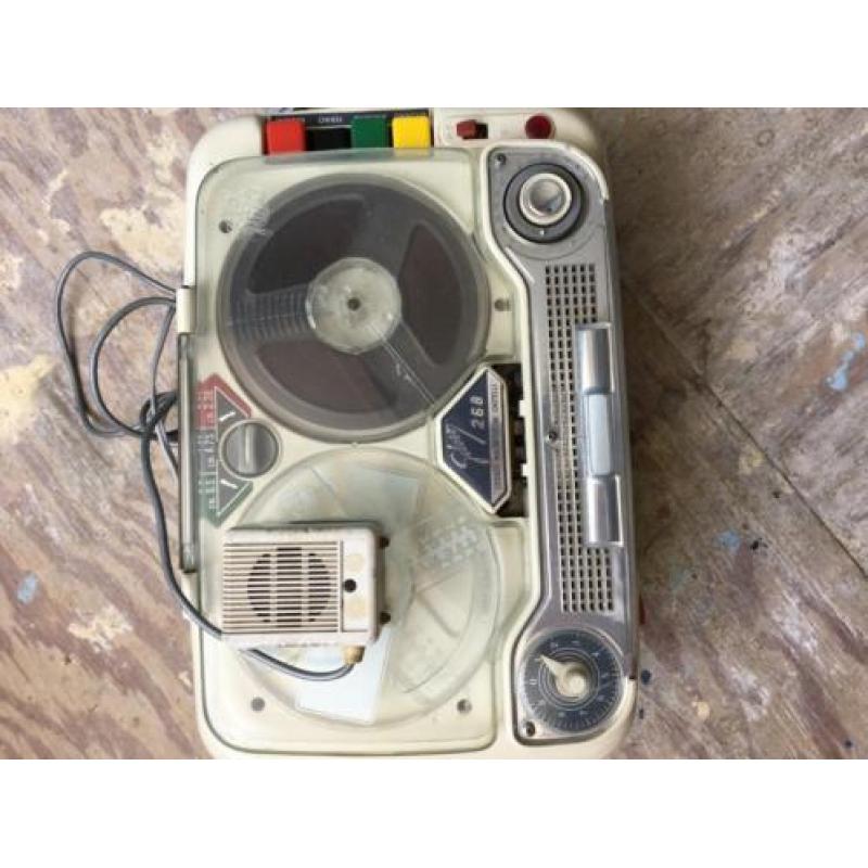 GELOSO 268 Buizen Bandrecorder + microfoon
