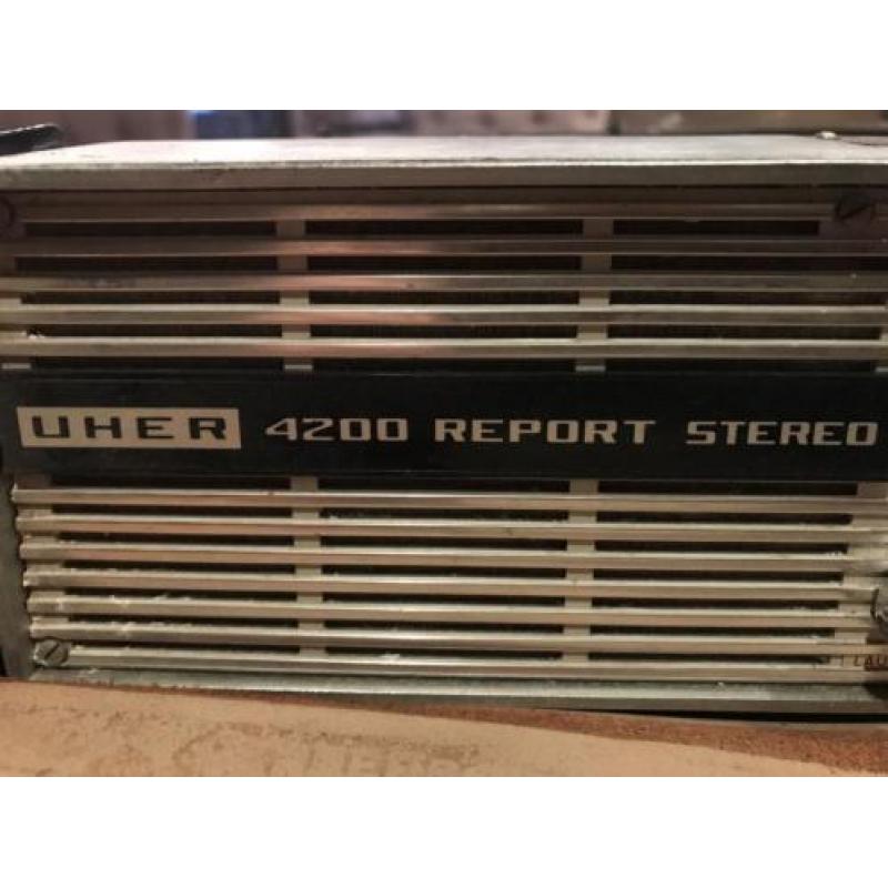 Uher 4200 report stereo in originele tas