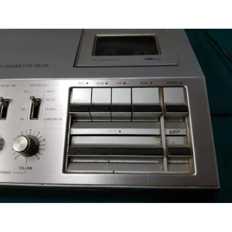 cassettedeck philips werkt goed, meer spullen te koop 2500 a