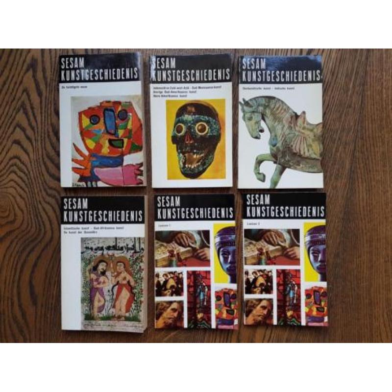 Sesam kunstgeschiedenis - 18 delen (compleet)