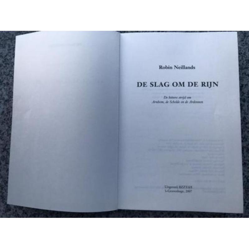 De slag om de Rijn (Robin Neillands)
