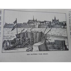Geschiedenis van Nederland 4 dl A.M.Kollewijn 1899 1ste druk