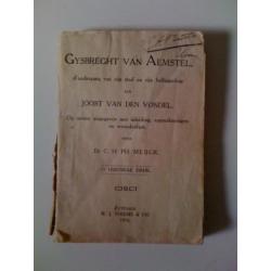 Boekje uit 1916 over Gijsbrecht van Aemstel
