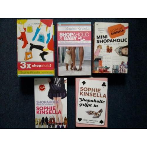 Sophie Kinsella - Shopaholic 5 voor €7,50 of €2,50 pst.
