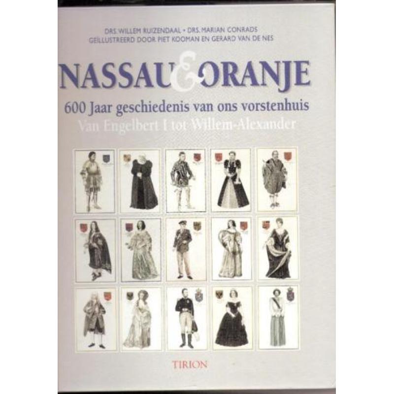 Nassau & Oranje -600 jr vorstenhuis (private uitg SNS Bank)