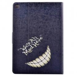 iPad 2017 en Air 1 boekstijl hoes We're all mad here