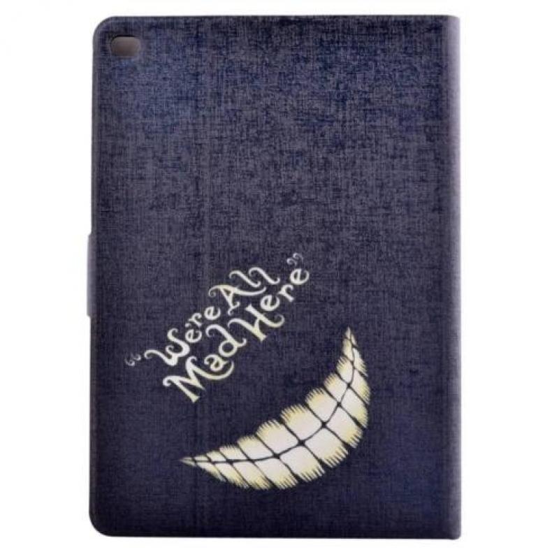 iPad 2017 en Air 1 boekstijl hoes We're all mad here