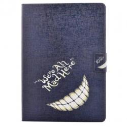 iPad 2017 en Air 1 boekstijl hoes We're all mad here