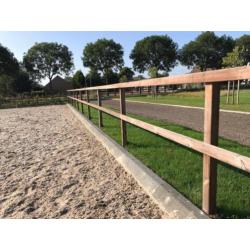 Equifence houten omheining *absoluut goedkoopste in de markt