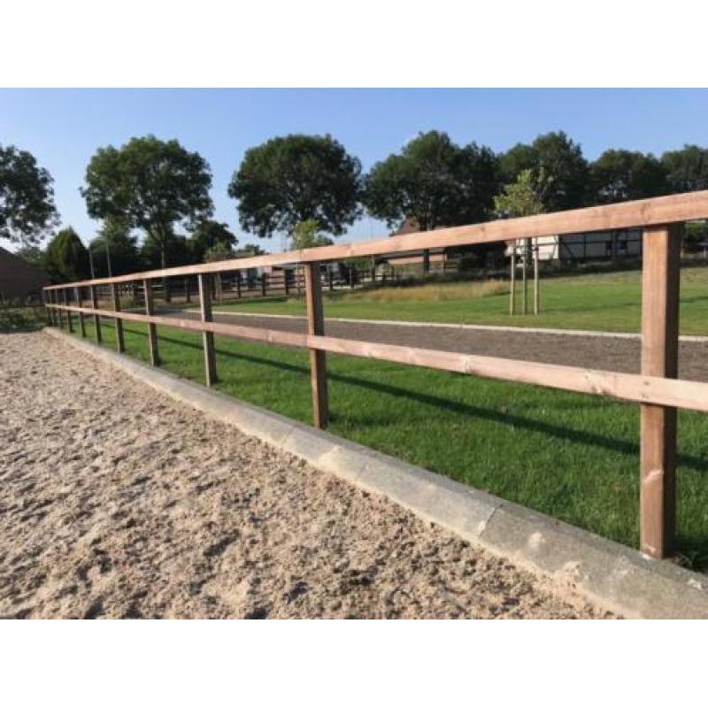 Equifence houten omheining *absoluut goedkoopste in de markt