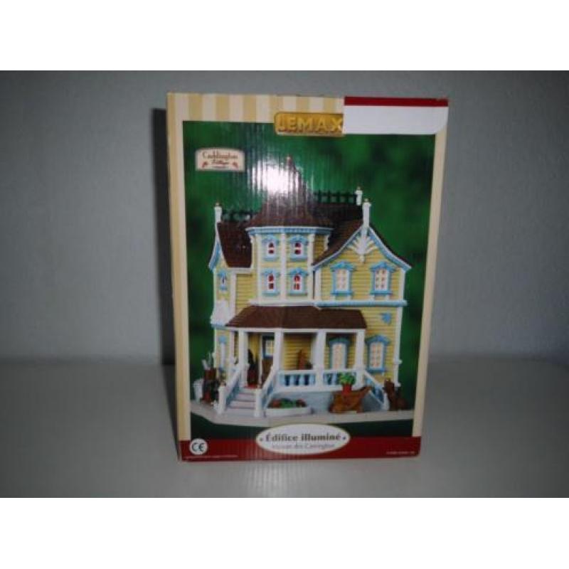 3 stuks Lemax huisjes