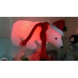 192 st. partij ijsbeertjes led verlichting. leuk voor kerst