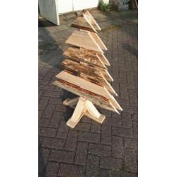 Kerstboom van hout