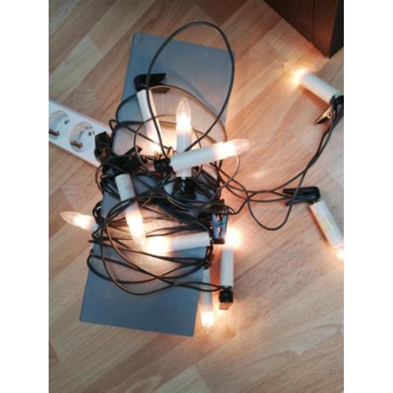 Kerstverlichting kaarsjes