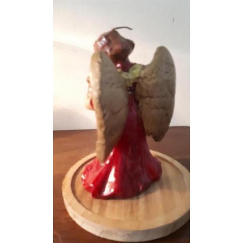 Brocante kaars engel