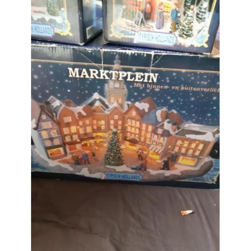 Tupish hollands kersthuisjes
