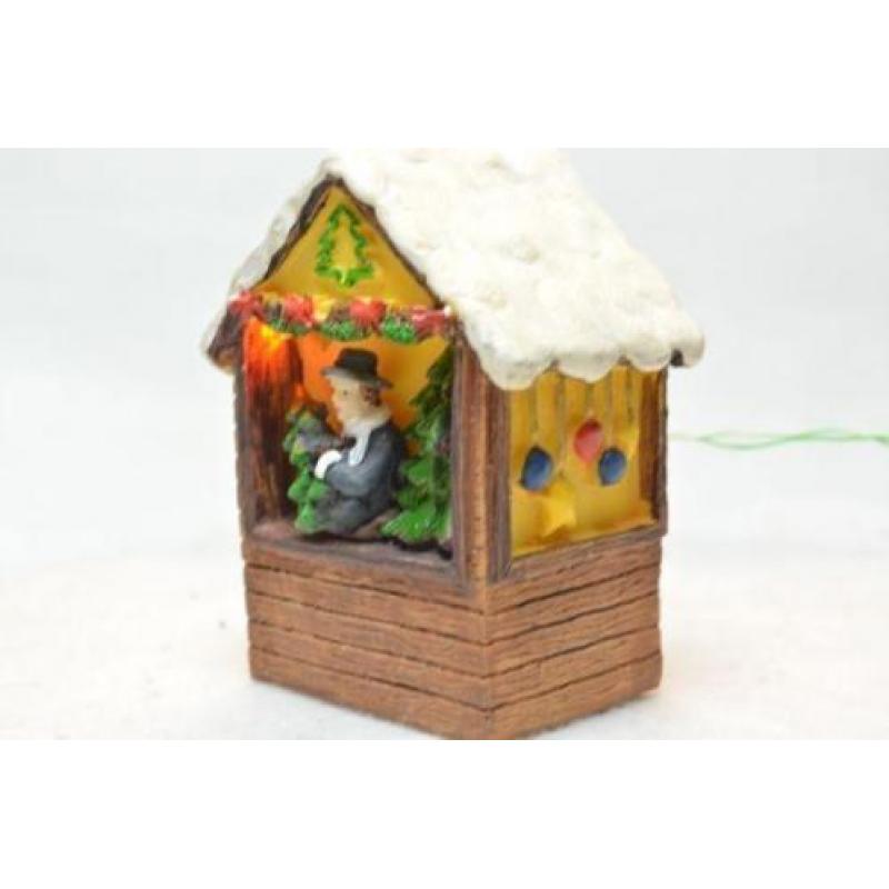 Kerstdorp Kraam Kerstbomenverkoop