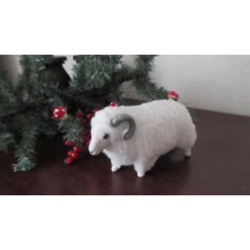 Mooie oude glazen kerst ballen klokjes hanger