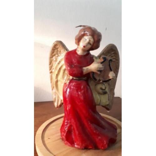 Brocante kaars engel