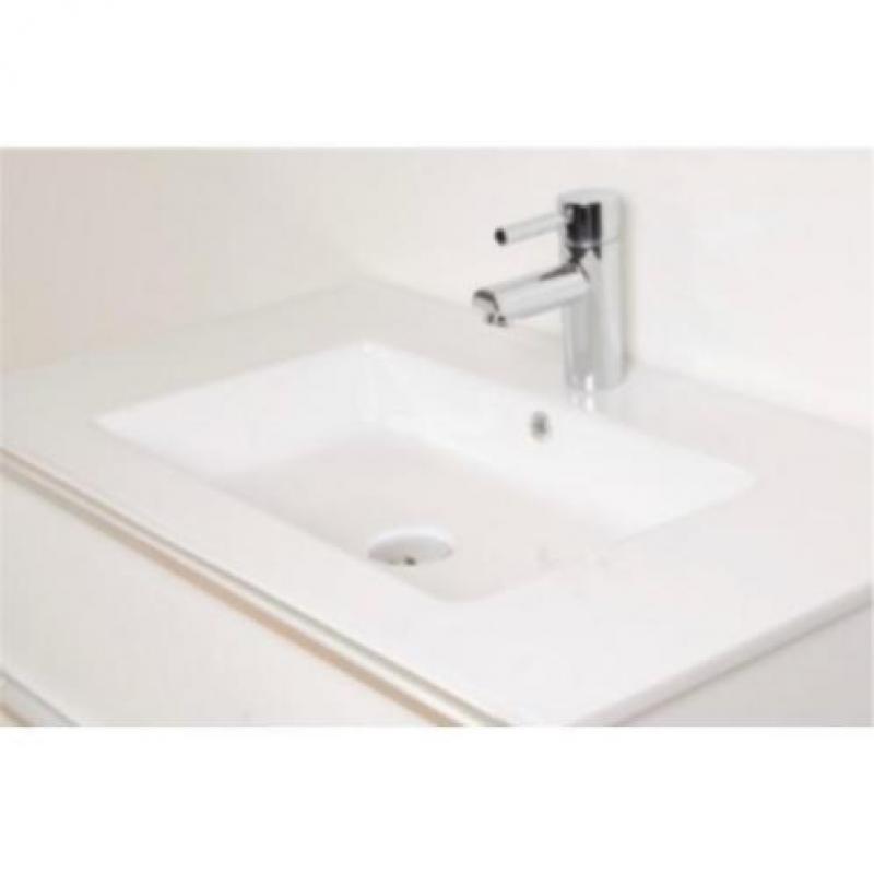 Saniclass EVO badmeubelset 80cm wit 1 kraangat