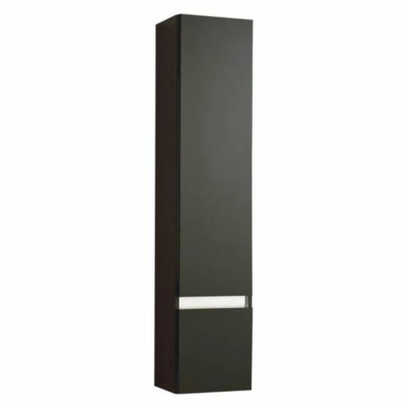Badkamerkast Differnz Shout 156x35x25 cm Zwart (Rechts dr...