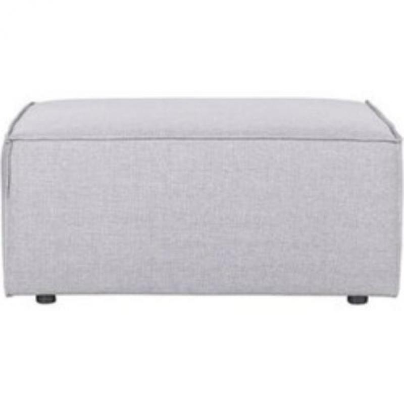 hocker / poef grijs, zo goed als nieuw!