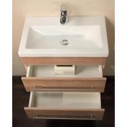 Badmeubel Badkamermeubel Reno 60 cm Eiken slechts 36 cm diep